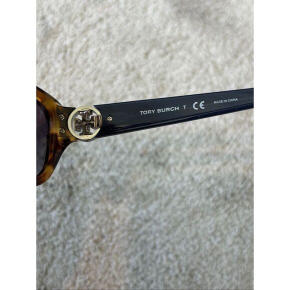 Tory Burch sunglasses TY7142 tortoise and navy, $180 - Picture 5 of 7